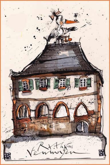 Rathaus Venningen Venninger Rathaus